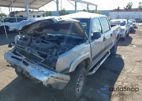 2005 Chevrolet Silverado 2500Hd Ls из США, поврежденный, VIN 1GCHK23295F803058
